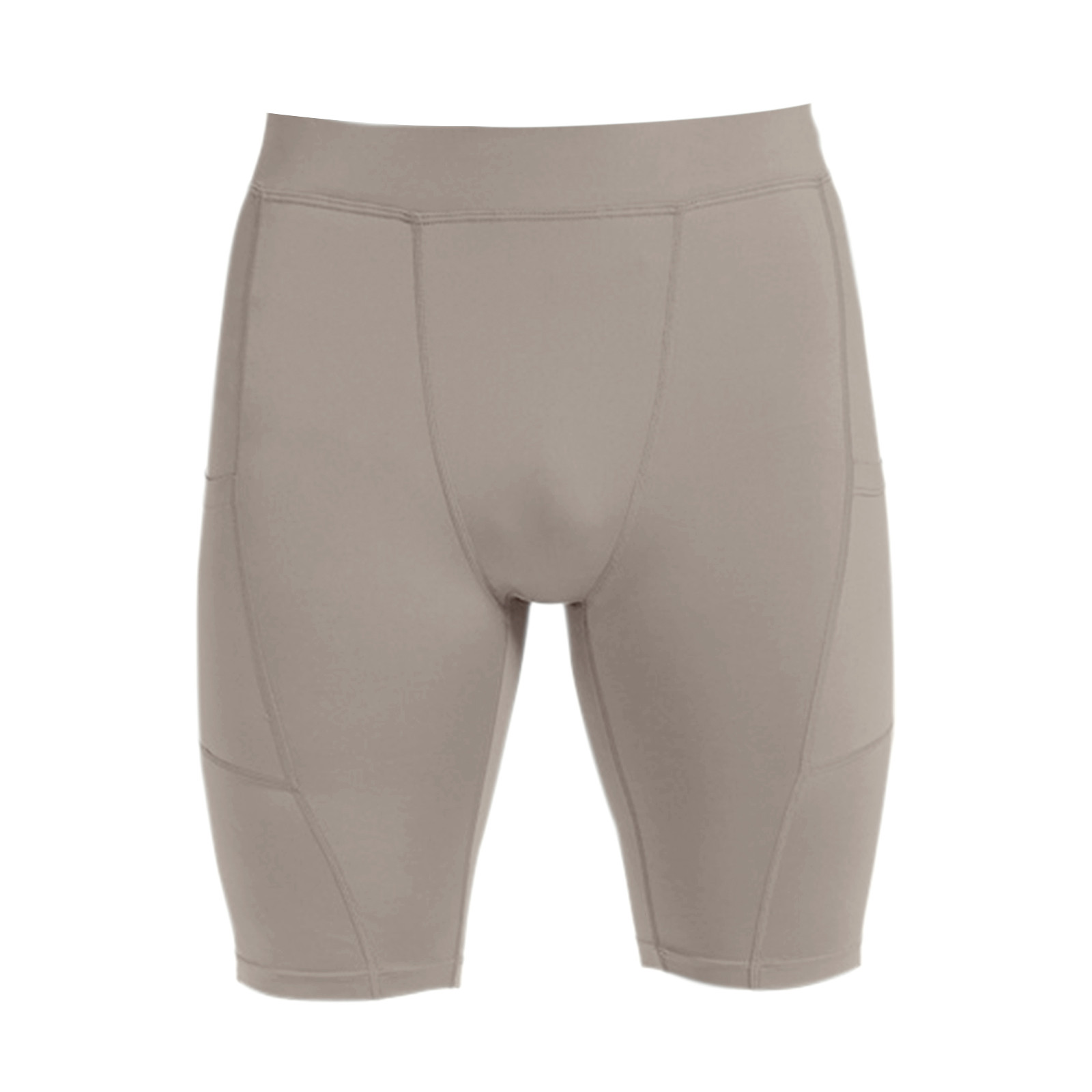 thumbnail image 5 of Pantalones cortos de compresión para hombre, prenda interior deportiva, mallas de entrenamiento para correr, tejido elástico de secado rápido para baloncesto/fútbol (M-XXXL), 5 of 5